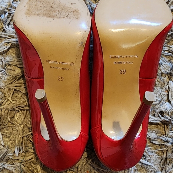 Identita Red high heels italy - Picture 3 of 5